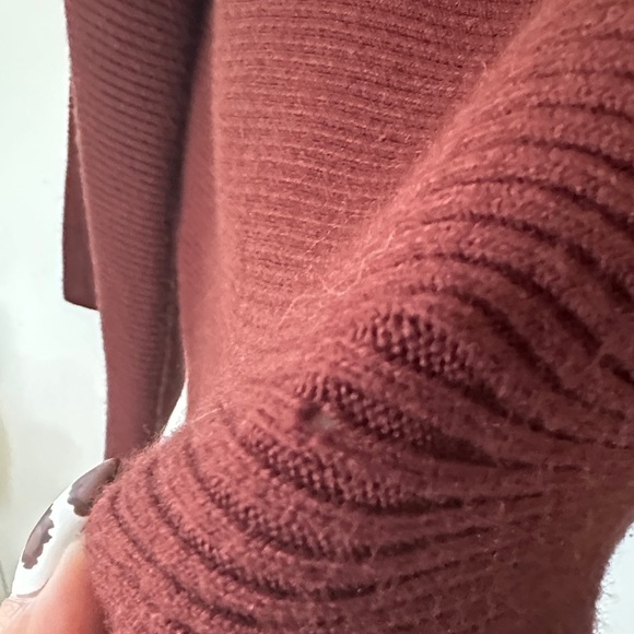 Modern Citizen Deep Burgundy Cardigan - Picture 6 of 12